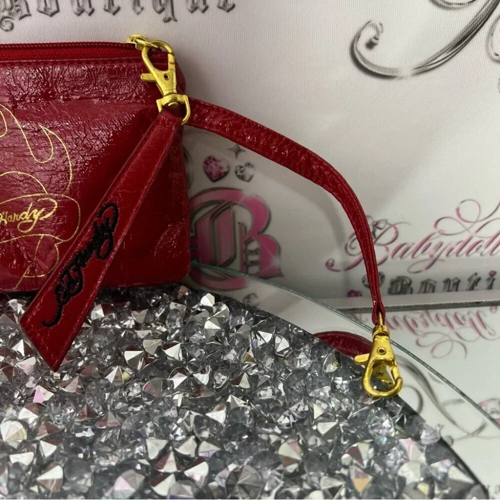 Ed Hardy vintage clutch